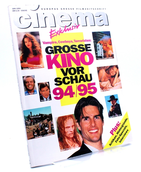 Cinema - Europas große Filmzeitschrift Magazin Nr. 193: Große Kino Vorschau 1994/1995